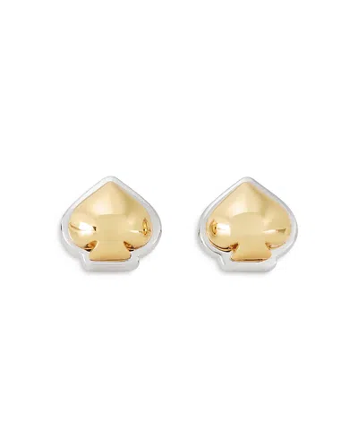 Kate Spade New York Sculpted Spade Mini Stud Earrings In Gold