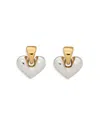 Kate Spade New York Sculpted Spade Statement Drop Earrings In Silver