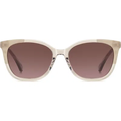 Kate Spade New York Seline 54mm Rectangular Sunglasses In Multi
