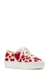 Kate Spade New York Serve Platform Sneaker In Red Multi