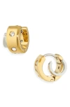 Kate Spade New York Set In Stone Double Huggie Earrings