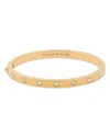 Kate Spade New York Faux Opal Hinge Bangle In Gold