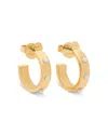 Kate Spade New York Small Faux Opal Huggie Hoop Earrings In Gold