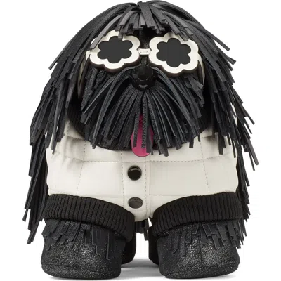 Kate Spade New York Shaggy Dog Fringe Crossbody Bag In Black Multi