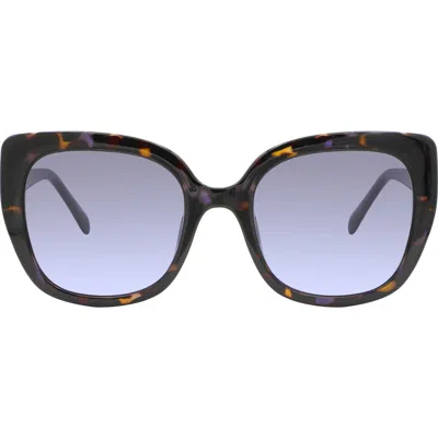 Kate Spade New York Shaina 56mm Oversize Square Sunglasses In Brown