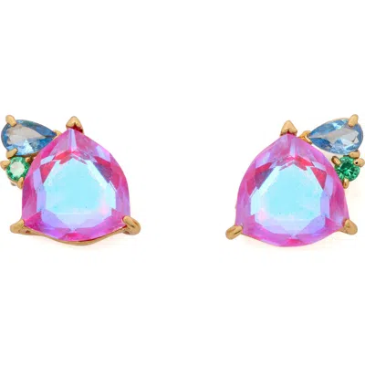 Kate Spade New York Shine Me Up Stud Earrings In Red Multi