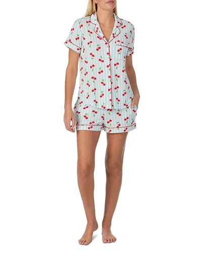 Kate Spade New York Shirt & Shorts Pajama Set In Multi
