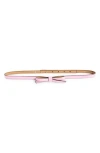 Kate Spade Bow Belt In Strawberry Shake