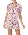 Kate Spade New York Short Pajama Set In Mixed Berries