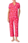 Kate Spade New York Short Sleeve Crop Pajamas