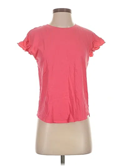 Pre-owned Kate Spade New York Short Sleeve T-shirt In Pink