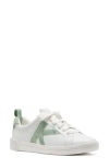 Kate Spade New York Signature Sneaker In True White/pistachio Ice