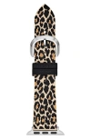 Kate Spade New York Silicone Apple Watch® Watchband In Brown