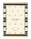 Kate Spade New York Sitting Pretty 4 X 6 Stripe Frame In Black