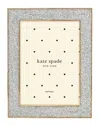 Kate Spade New York Sitting Pretty 5x7 Silver Glitter Frame In Neutral