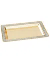 Kate Spade New York Sitting Pretty Silver Glitter Catch All Tray In Silver