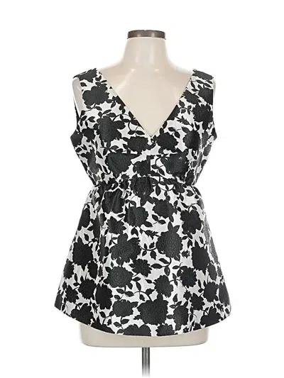 Pre-owned Kate Spade New York Sleeveless Blouse In Black