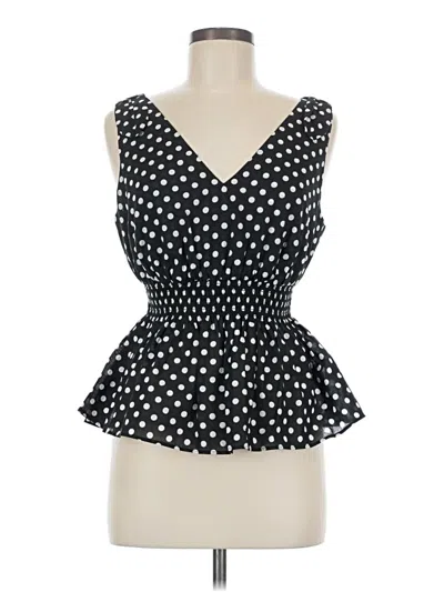 Pre-owned Kate Spade New York Sleeveless Blouse In Black