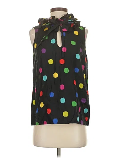 Pre-owned Kate Spade New York Sleeveless Blouse In Black