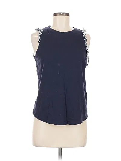Pre-owned Kate Spade New York Sleeveless Blouse In Blue