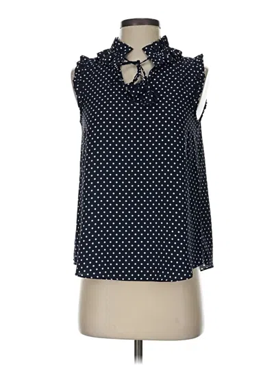 Pre-owned Kate Spade New York Sleeveless Blouse In Blue