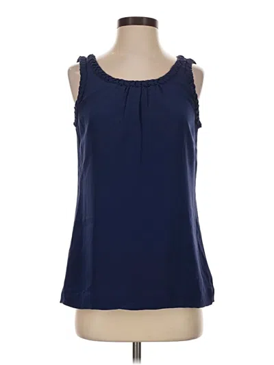 Pre-owned Kate Spade New York Sleeveless Blouse In Blue
