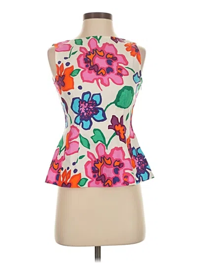 Pre-owned Kate Spade New York Sleeveless Blouse In Orange