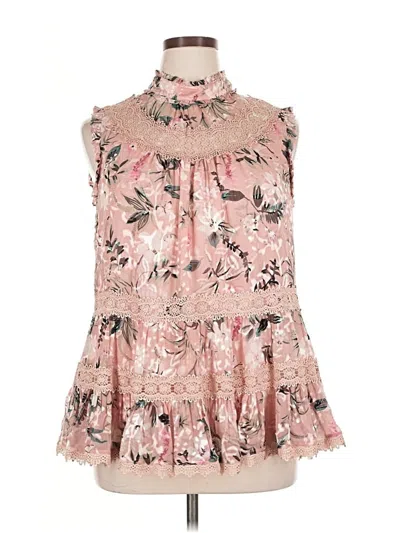 Pre-owned Kate Spade New York Sleeveless Blouse In Pink