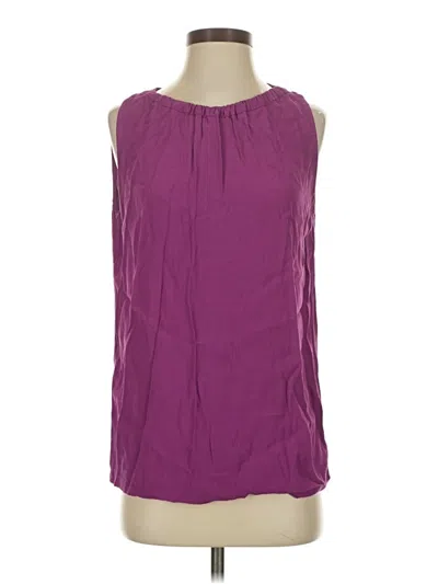 Pre-owned Kate Spade New York Sleeveless Blouse In Purple
