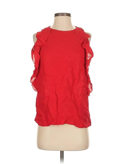 Pre-owned Kate Spade New York Sleeveless Blouse In Red