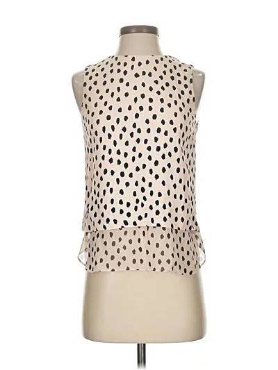 Pre-owned Kate Spade New York Sleeveless Blouse In White