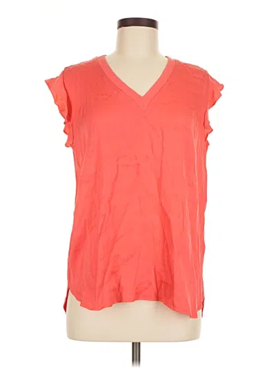 Pre-owned Kate Spade New York Sleeveless T-shirt In Orange