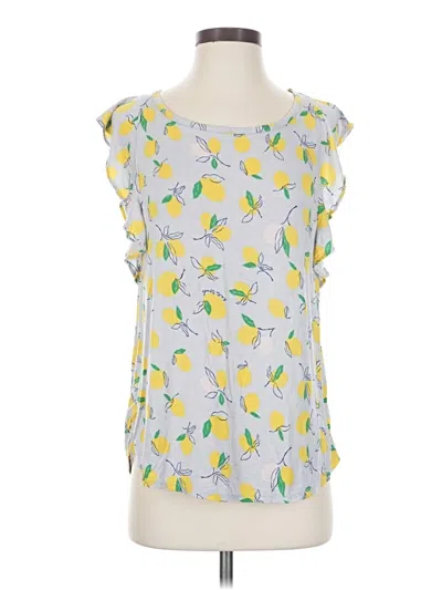 Pre-owned Kate Spade New York Sleeveless T-shirt In Yellow