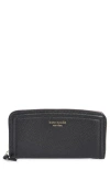 Kate Spade New York Slim Continental Wallet In Black