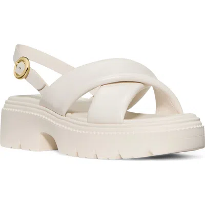 Kate Spade New York Slingback Platform Sandal In White