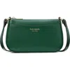 Kate Spade New York Small Bleecker Saffiano Leather Crossbody Bag In Arugula