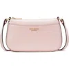 Kate Spade New York Small Bleecker Saffiano Leather Crossbody Bag In Crepe Pink