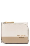 Kate Spade New York Small Devin Colorblock Saffiano Leather Card Case