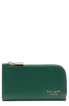 Kate Spade New York Small Devin Saffiano Leather Bifold Wallet In Arugula