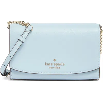 Kate Spade New York Small Flap Crossbody Bag In Gray