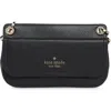 Kate Spade New York Small Flap Crossbody Bag And Pouch In Black