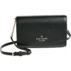 Kate Spade New York Small Flap Crossbody Bag In Black
