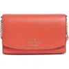 Kate Spade New York Small Flap Crossbody Bag In Red