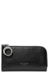 Kate Spade Halo Small Bifold Wallet In Black