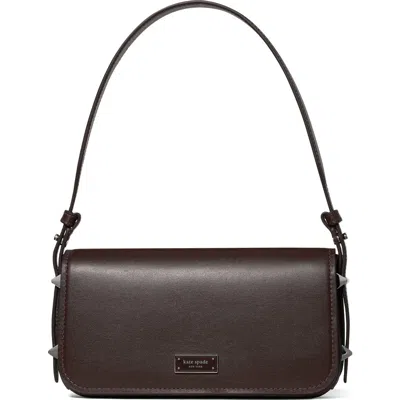 Kate Spade New York Small Liv Leather East/west Shoulder Bag In Brown