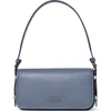 Kate Spade New York Small Liv Leather East/west Shoulder Bag In Gray