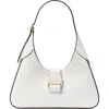 Kate Spade New York Small Nouveau Leather Shoulder Bag In White