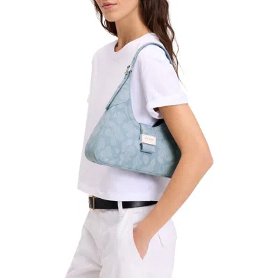 Kate Spade New York Small Noveau Printed Denim Shoulder Bag