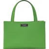 Kate Spade Small Sam Icon Convertible Recycled Nylon Tote In Ks Green