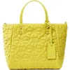 Kate Spade New York Small Tilly Quilted Tote In Olivine